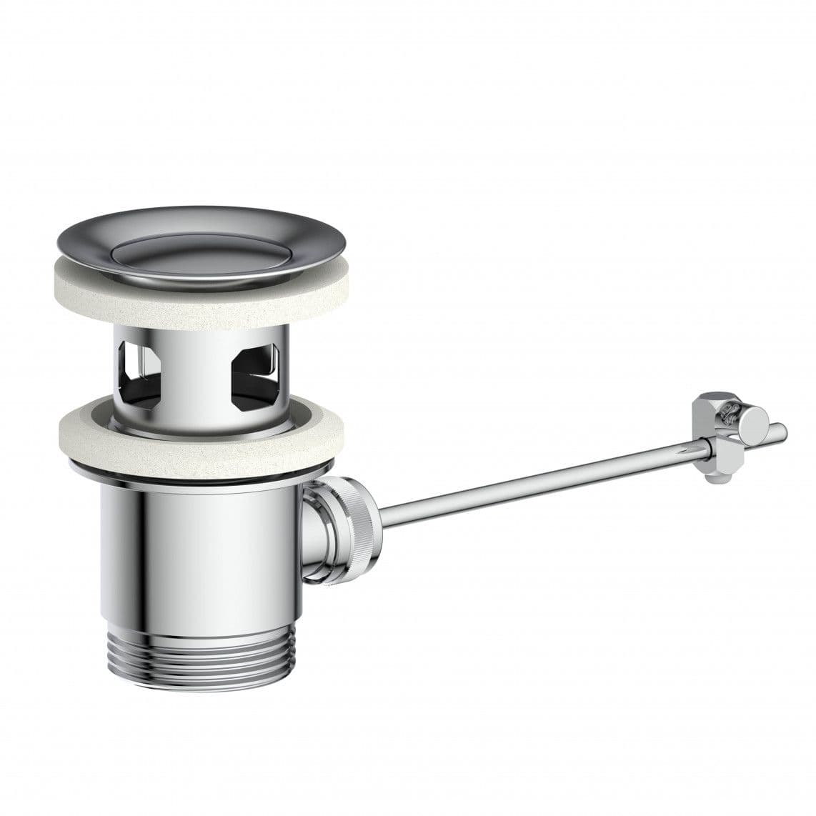 986444013 bonde excentrique, chromé, 1 1/4", pour lavabo vue 1