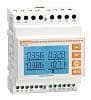 Compteur d'énergie triphasé 3 x 230V / 3 x 400V+N - compteur kWh - raccord par transfo de courant TI vue 1