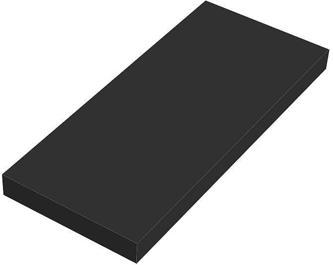 TABLETTE MURALE COFFEE 150X350X19MM JUSQU'A 7KG GRAPHITE DOUX MAT vue 1