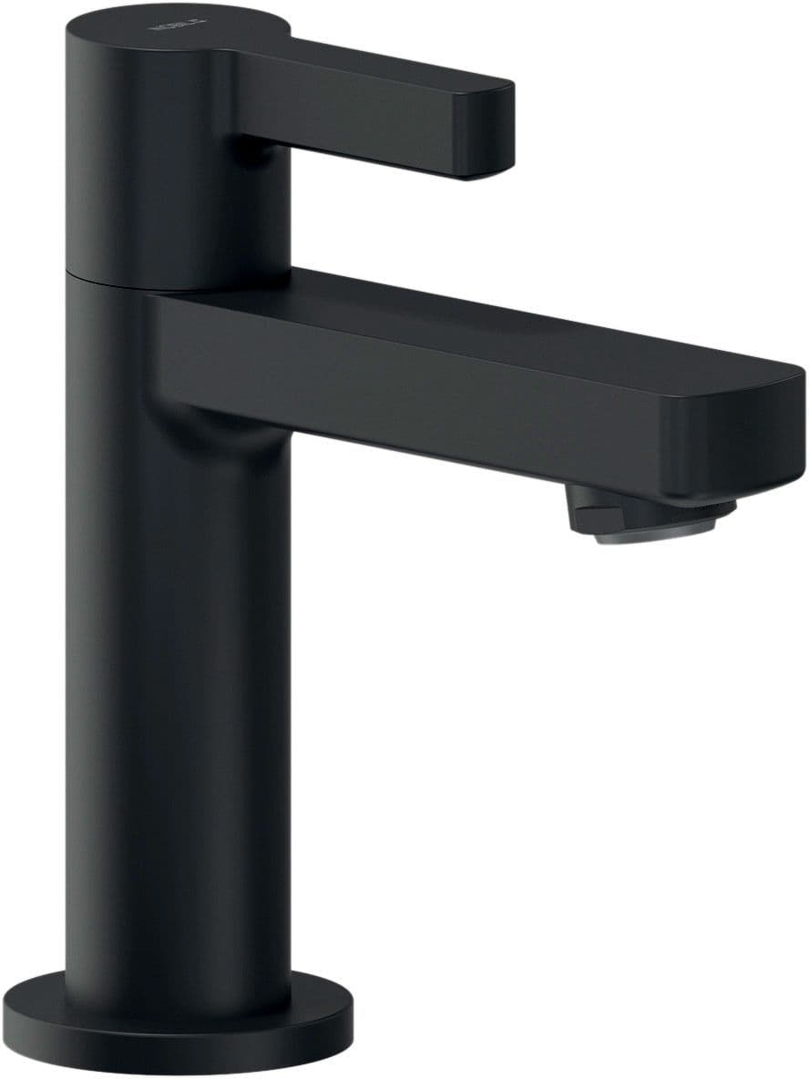 ROBINET EAU FROID LIRA NOBILI NOIR MAT vue 1