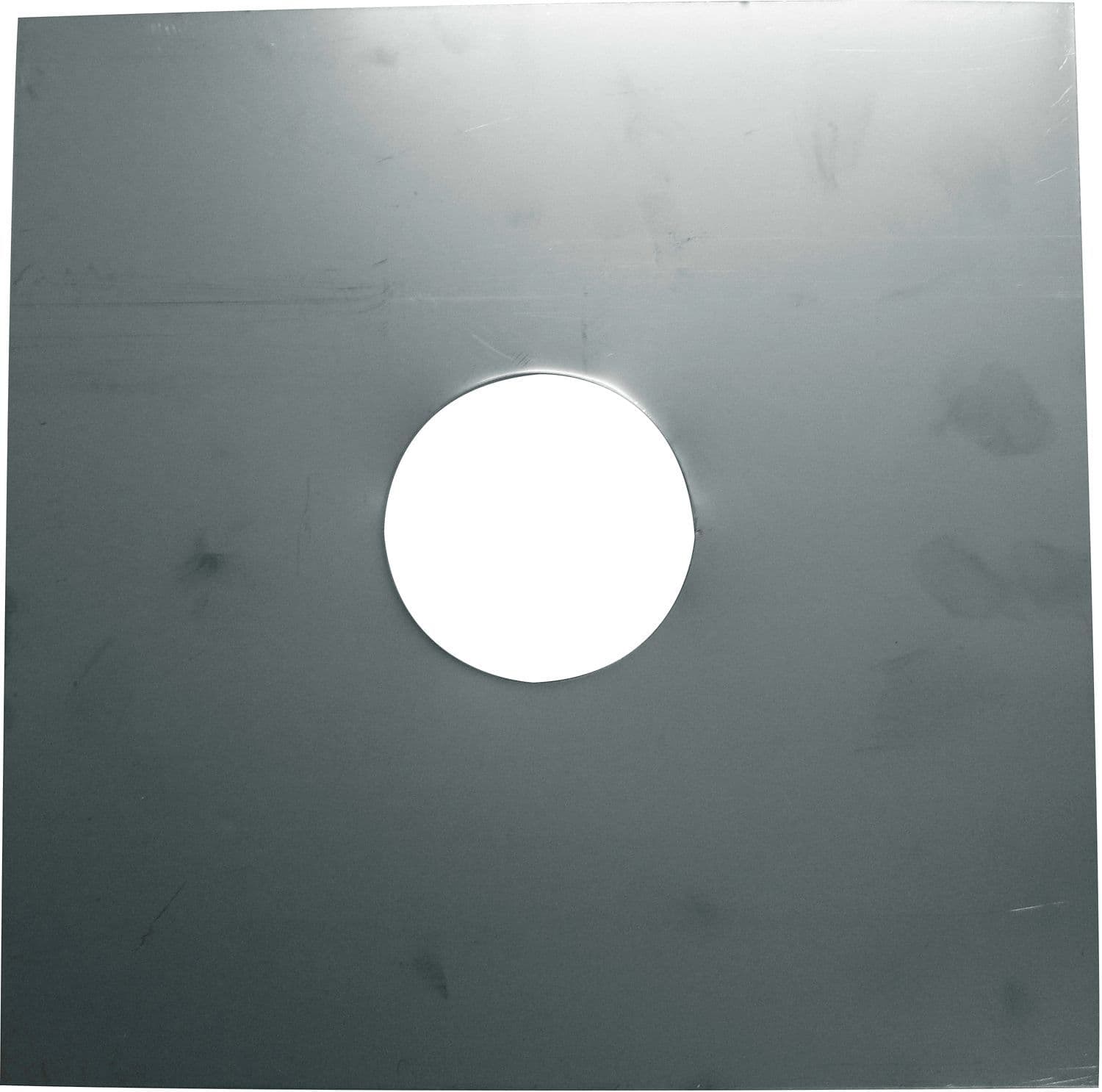PLAQUE FIXATION POUR FLEXIBLE INOX 130MM vue 1