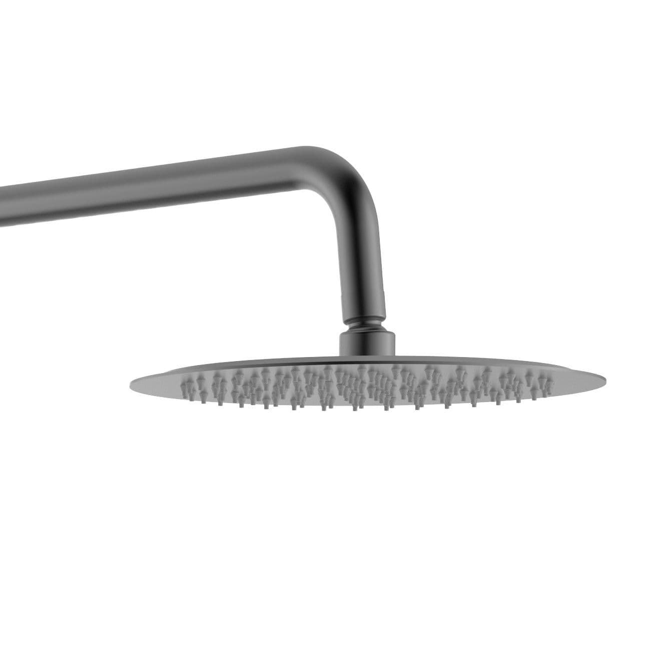 ALONI OPTIMA RONDO SET DE DOUCHE À JETS DE PLUIE – THERMOSTATIQUE – MONTAGE APPARENT – COOL TOUCH - BELGAQUA – GUNMETAL (PVD) vue 1