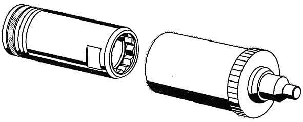 ADAPTATEUR QUICK SCHELL 35MM CHROME vue 1