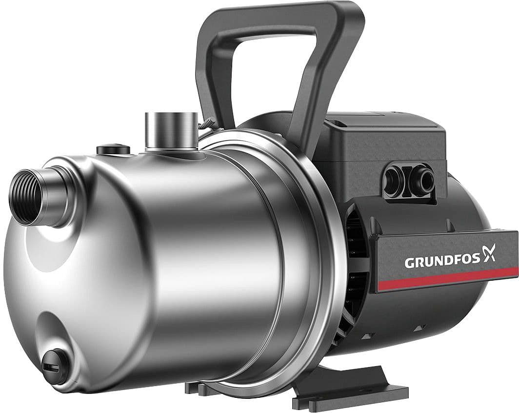 POMPE JET AUTO-AMORÇANTE JP 5-48 AVEC CABLE 1,5M ET PRISE SCHUKO GRUNDFOS vue 1