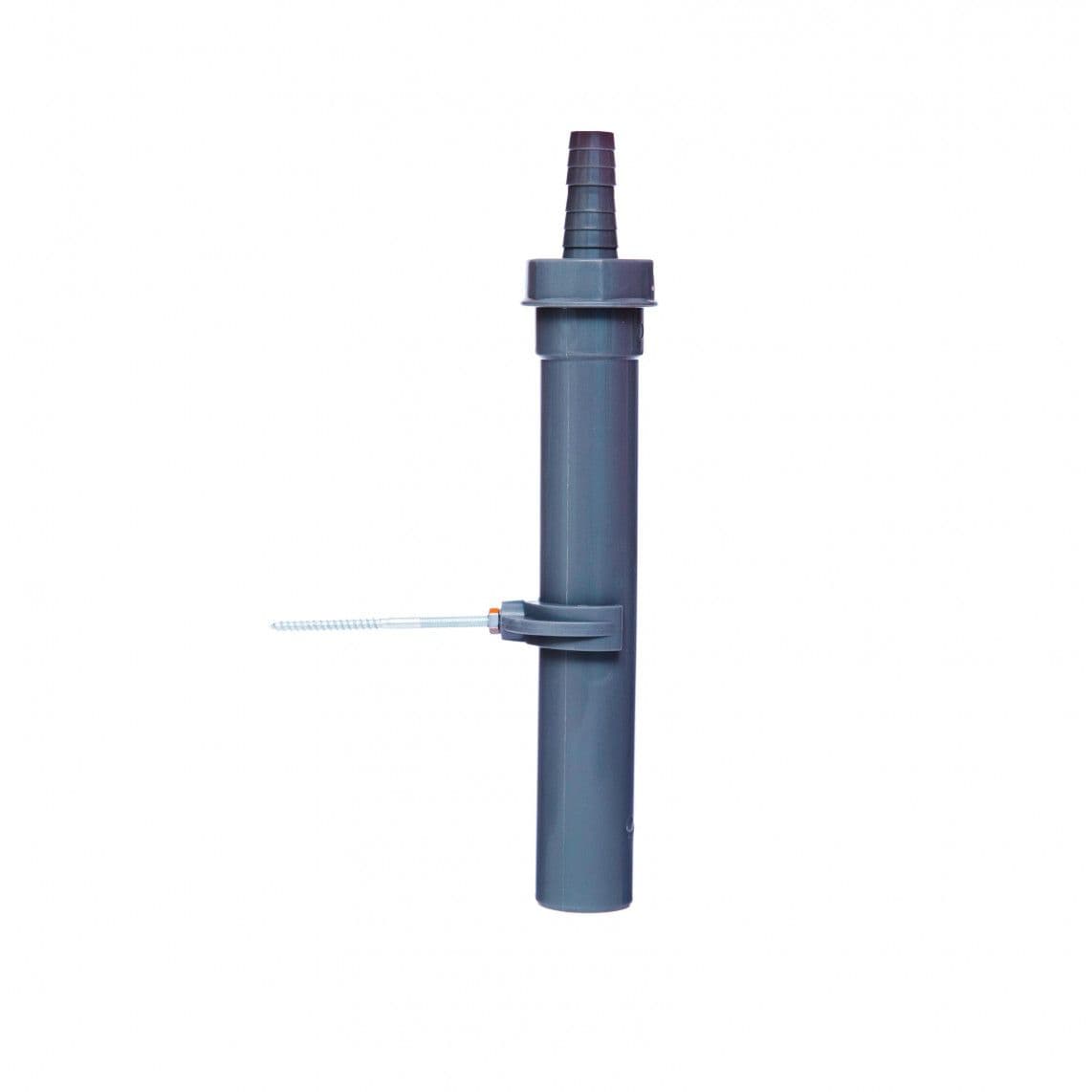 98838149 ECO-SAVE KS tube plongeur, Gris, 1 1/2" F x 250 mm, pour DN 40 mm siphon, avec 3/4" Raccordement de l'appareil vue 1