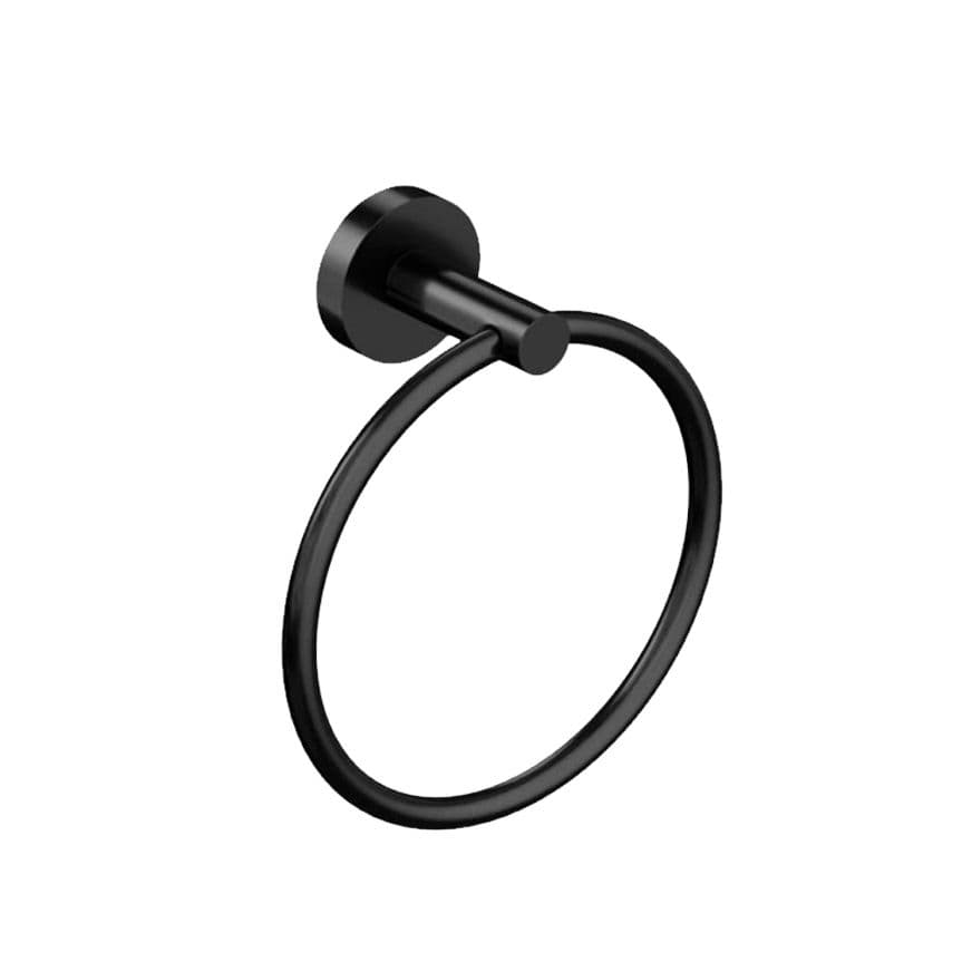 ALONI ANNEAU PORTE-SERVIETTES 16 CM - NOIR MAT vue 1