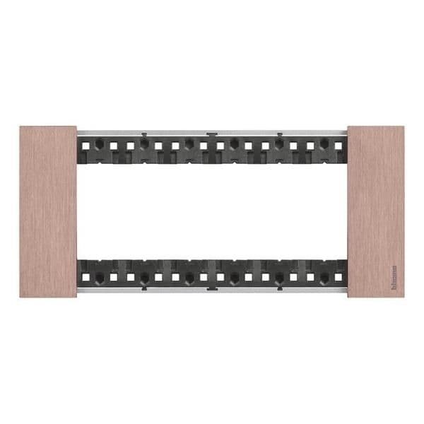 LNow plaque 6 modules Copper pour support référence K4706 vue 1