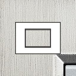 LivingLight - plaque rectangulaire 3 modules Acier brossé vue 1