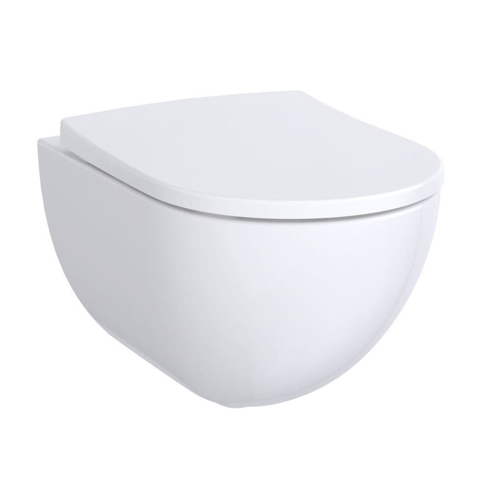 Geberit Acanto cuvette suspendue à fond creux rimless 4,5/6l KeraTect vue 1