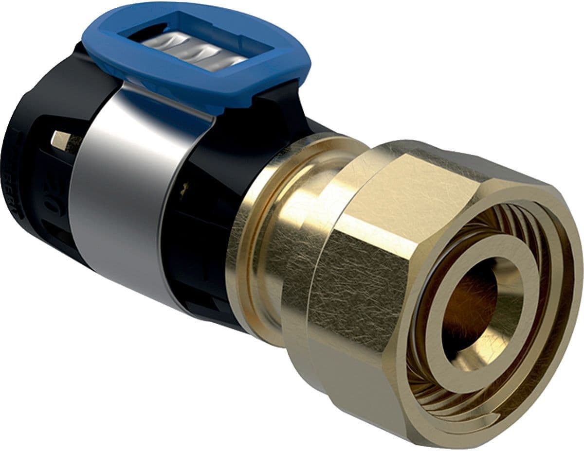 RACC.EUROCONE 20MM-3/4" FLOWFIT GEBERIT vue 1