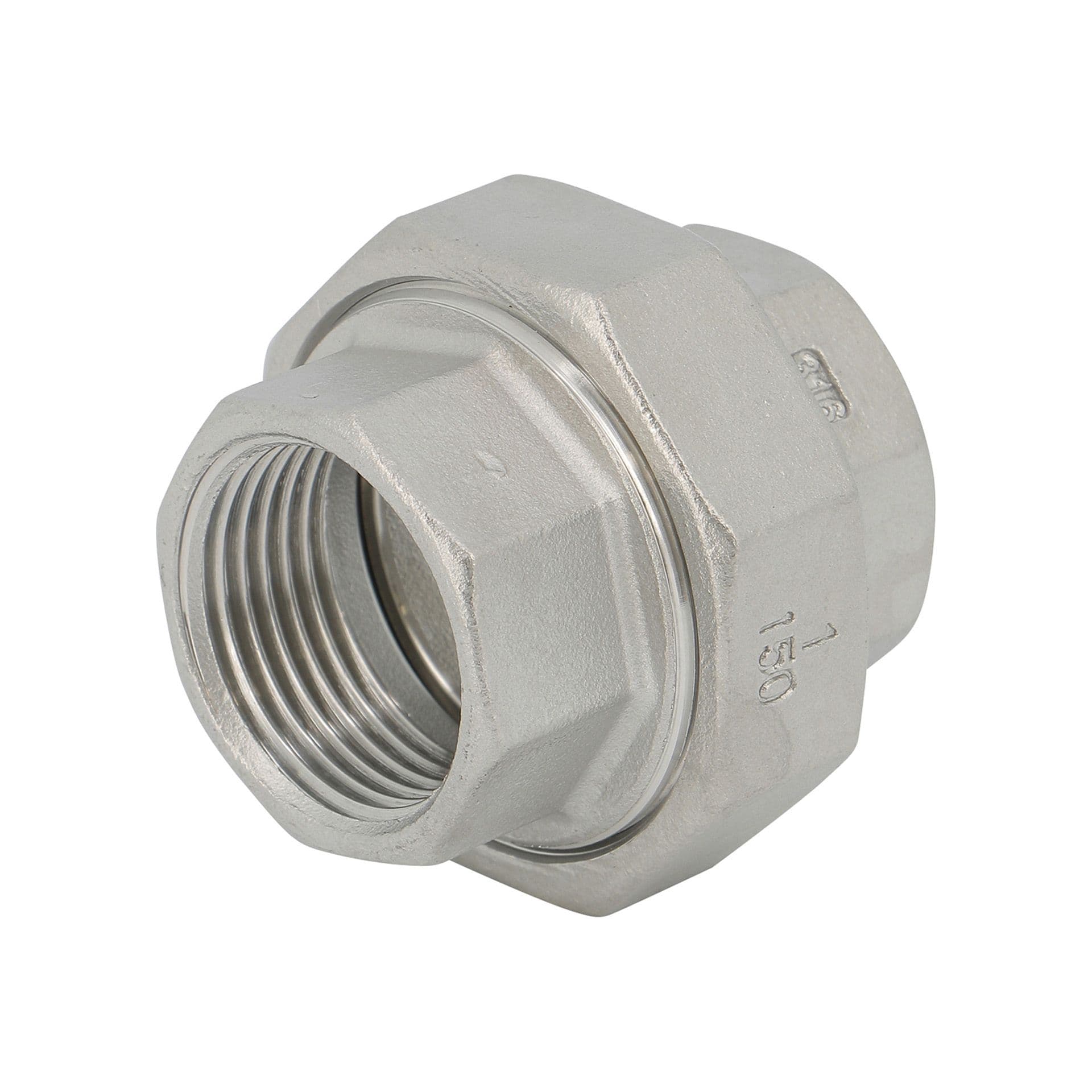 "RACCORD UNION INOX I340 1""FF" vue 1