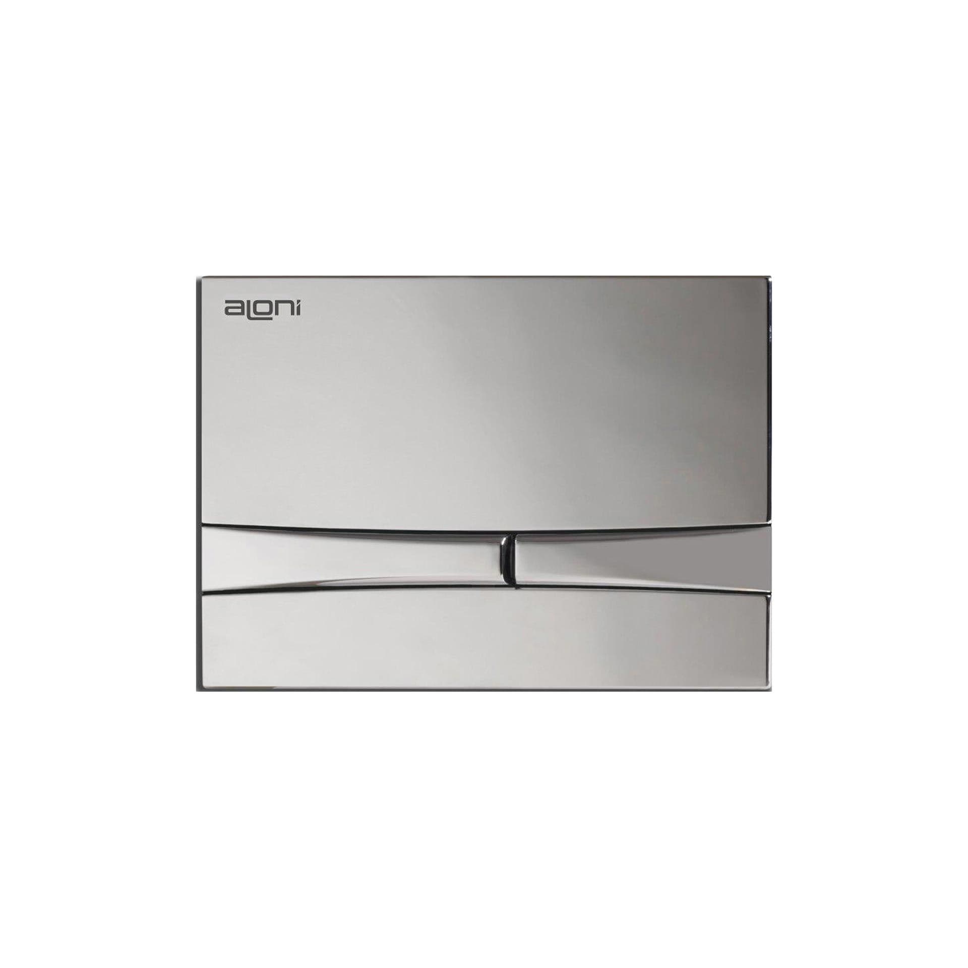 ALONI PLAQUE DE COMMANDE CHROME vue 1