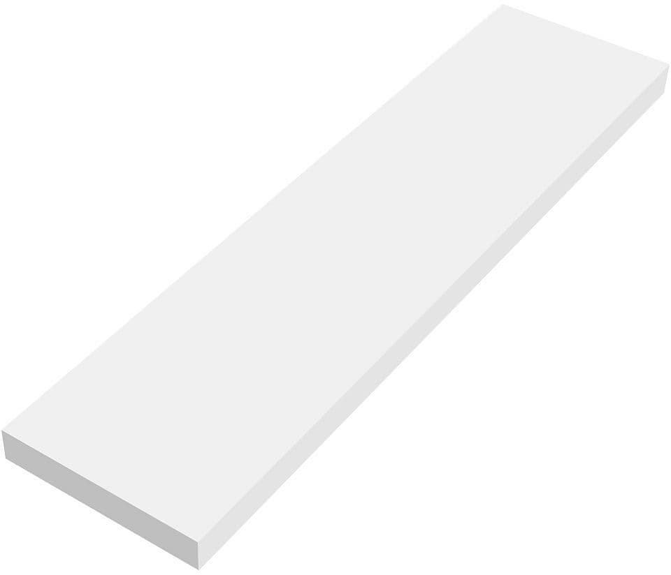 TABLETTE MURALE COFFEE 150X600X19MM JUSQU'A 7KG BLANC MAT vue 1