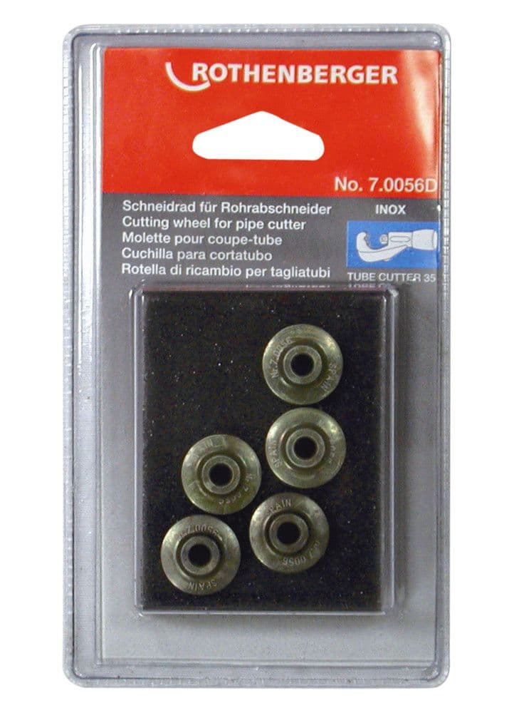 Rothenberger molette pour tube inox par 5 pièces vue 1
