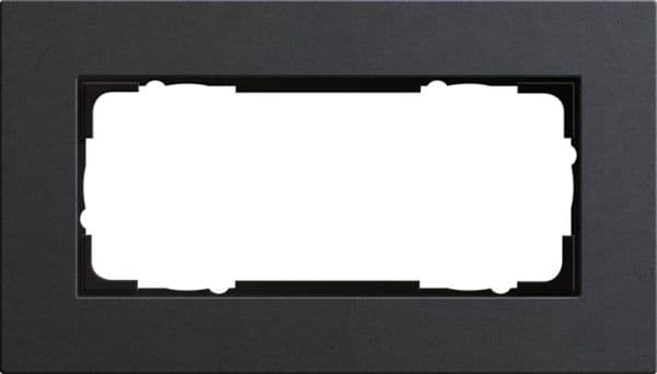 Cadre de finition Gira Esprit Anthracite linoléum-multiplex Anthracite produit naturel. Des vue 1