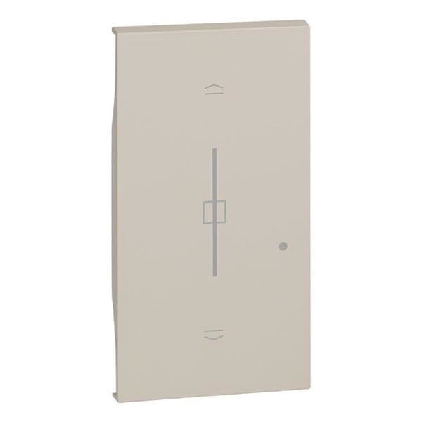 LNow WN - doigt interrupteur volet 2 modules finition Sable vue 1