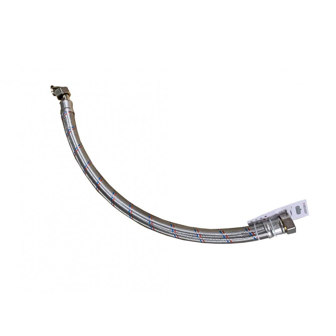 986287455 Flexible pour raccord de chauffage, 1" F x 700 mm x 1" F, angle de 90° d'un côté vue 1
