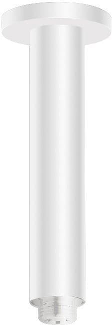 BRAS DE DOUCHE PLAFOND UNIVERSEL NOBILI ROND 1/2"-15CM BLANC MAT vue 1