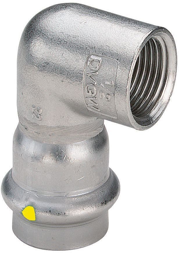COUDE 3/4"F-22MM SANPR INOX GAZ VIEGA vue 1