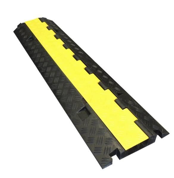 Cobra 32-2 passage de câbles 1000 x 250mm pour 44T2 canaux de 32mm Noir / Jaune vue 1