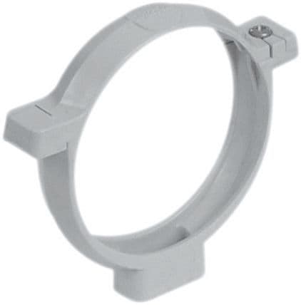 COLLIER PVC ROND BLANC 80MM CORGBB vue 1