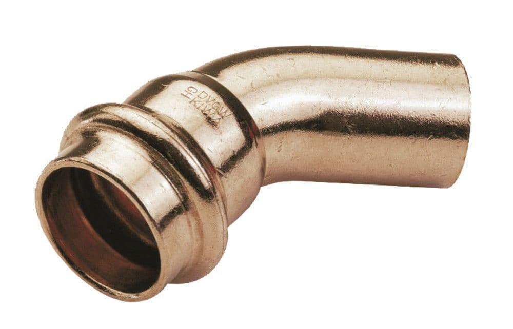 Conex Bänninger Profil-B coude 45° MF cuivre 28 vue 1