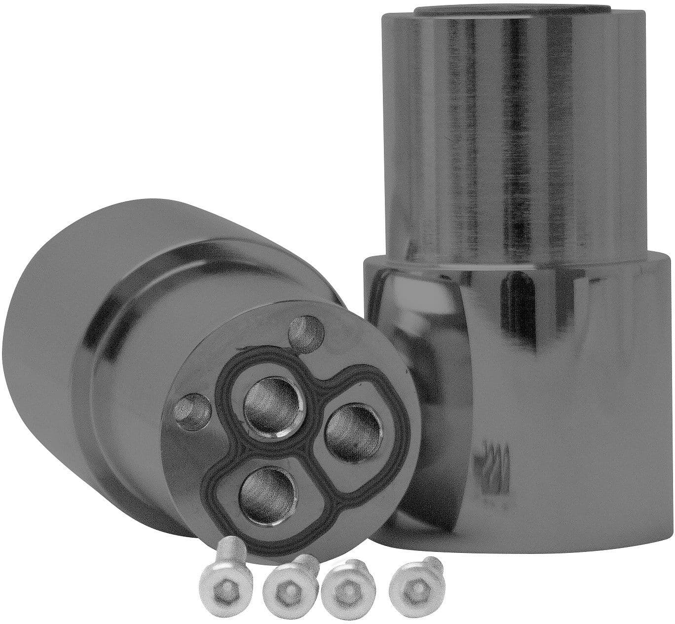 RALLONGE +35MM POUR 4TROUS ROBINET BAIN NOBILI GRAPHITE BROSSÉ vue 1