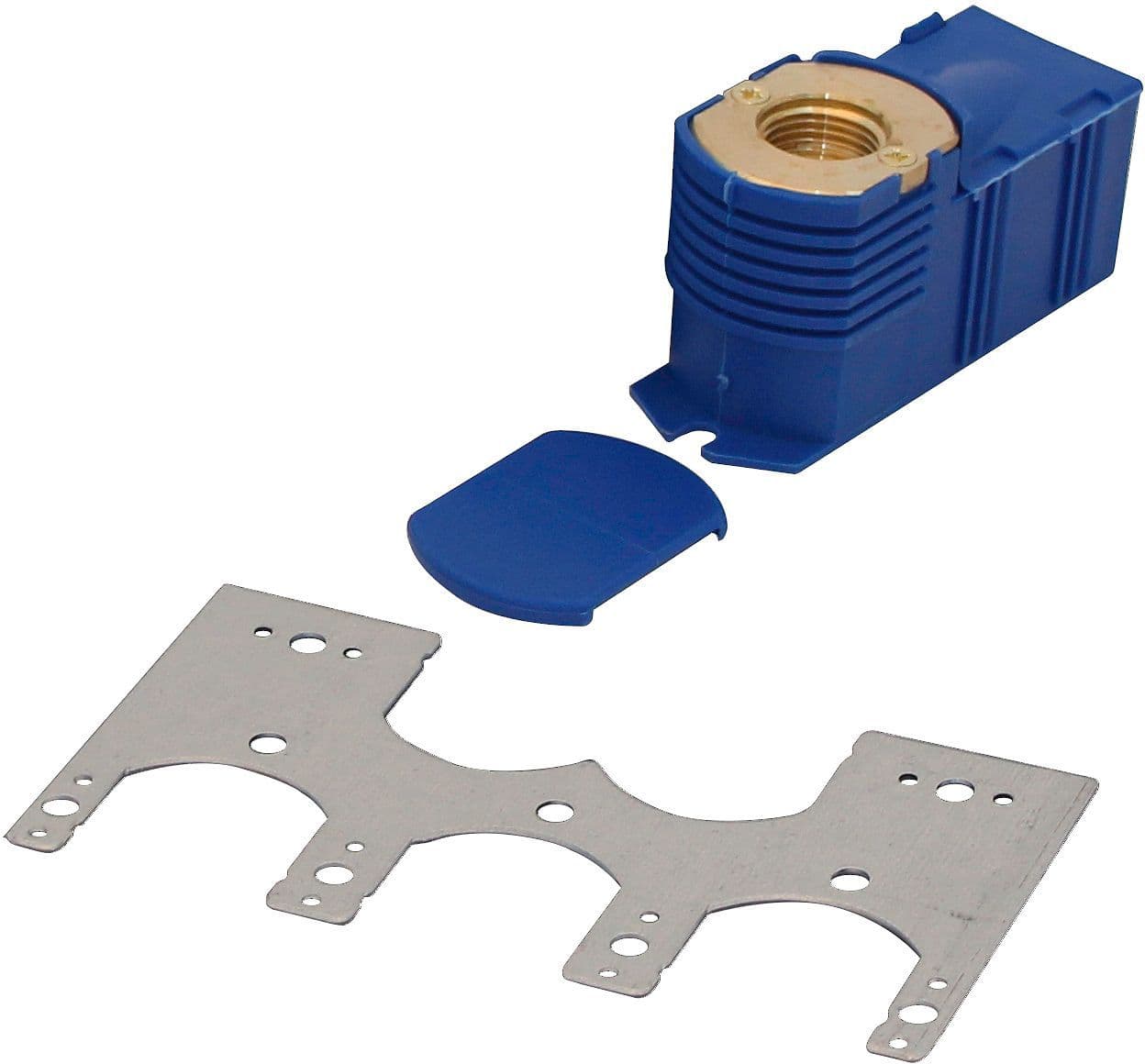 BOITE A ENCASTRER BEGETUBE 1/2"-M24 BLEU vue 1