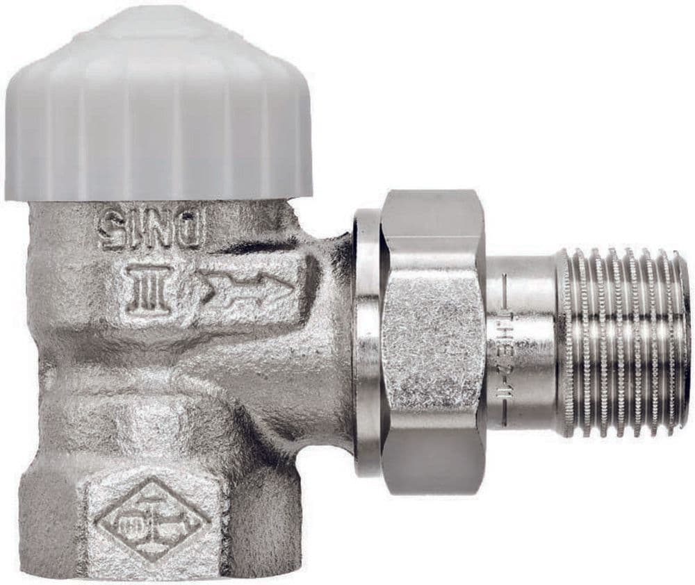 Heimeier V-Exact II robinet thermostatique équerre 3/4"F vue 1