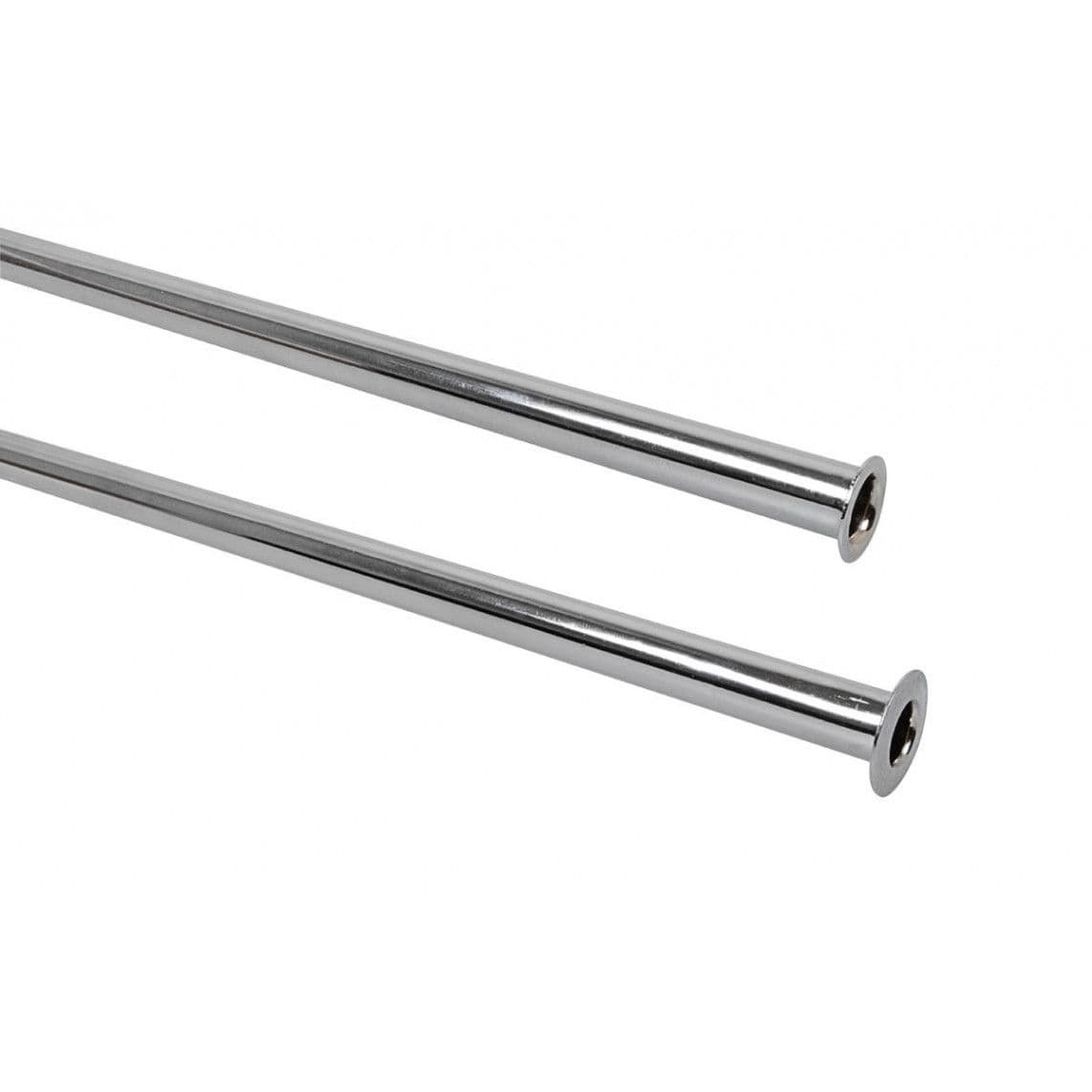 98627218 CU Tube de raccordement 500 mm, chromé 10 mm vue 1