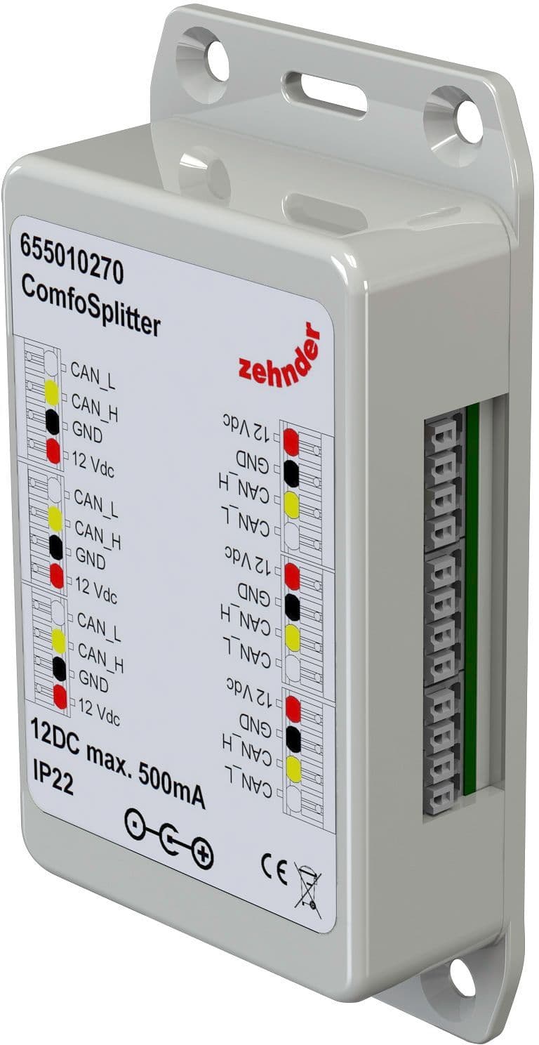 COMFOSPLITTER-MODULE D'EXTENSION COMFONET ZEHNDER vue 1