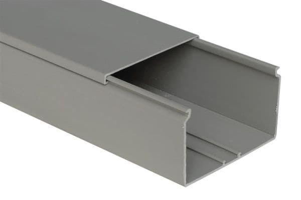 Goulotte Grise type G 100 x 80mm vue 1