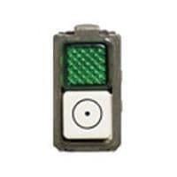Bouton - poussoir Magic pour signalisation - Vert - 10A - 1NO vue 1