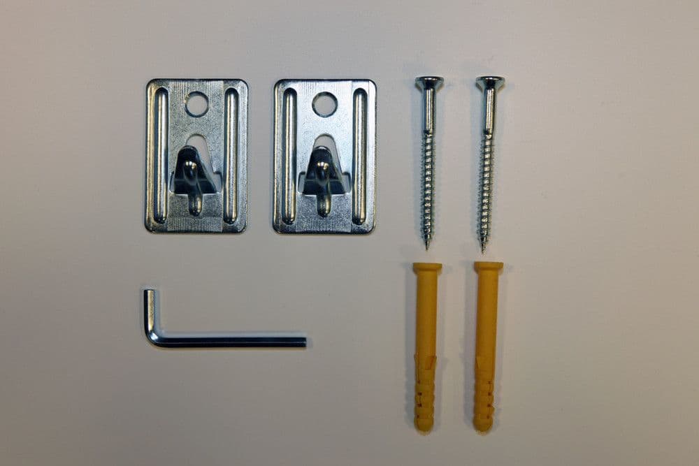 Ariston crochets de suspension pour chauffe-eau électriques Velis vue 1