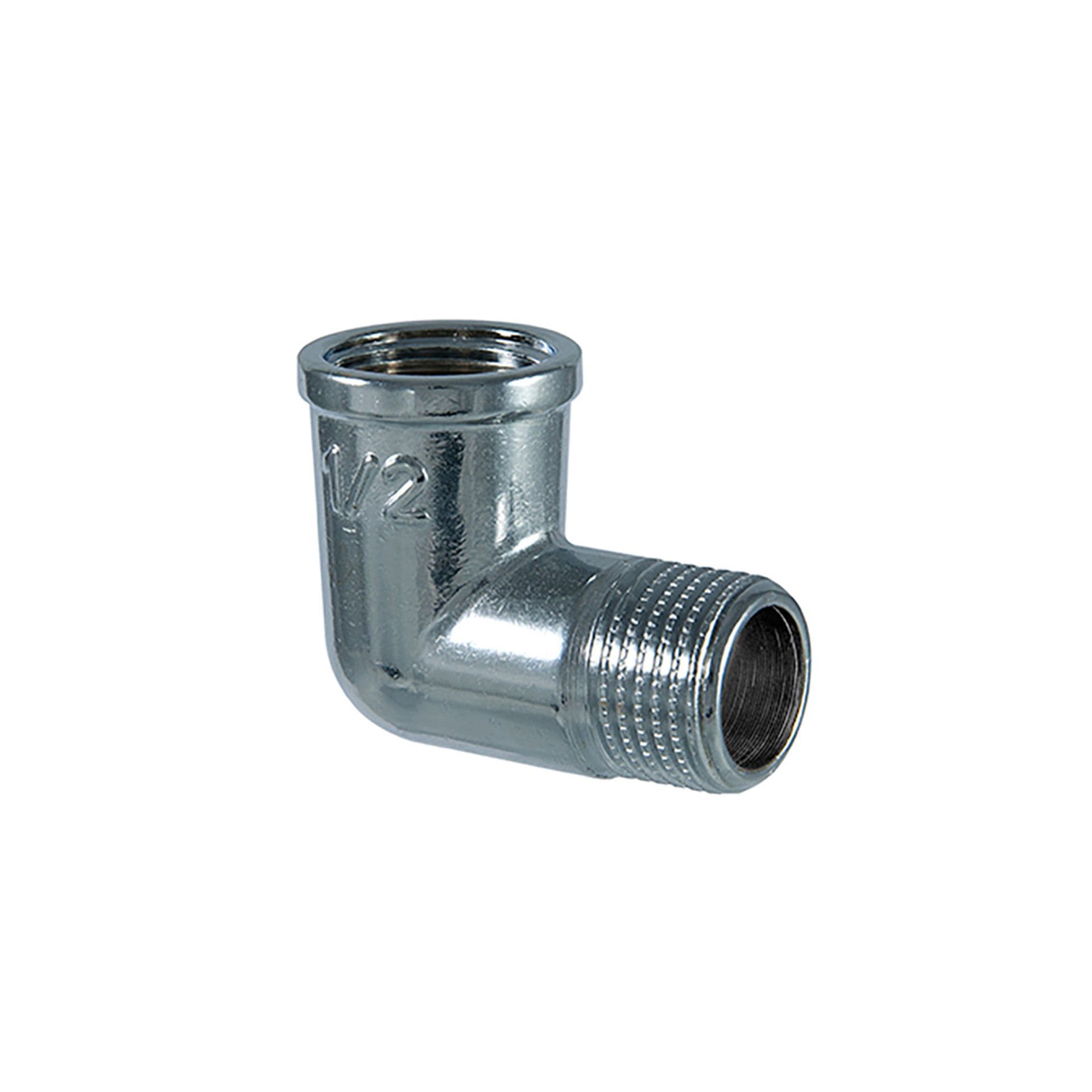 COUDE LAITON CHROME 2092 1/2MF vue 1