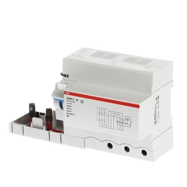 Bloc différentiel DDA800 pour S800 3 pôles, 100A, 300mA vue 1