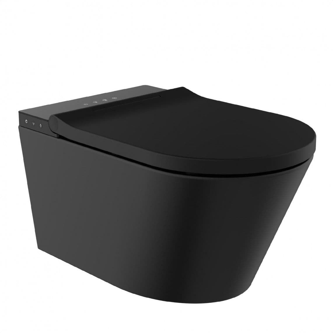 92106 SCHÜTTE abattant WC lavant, sans bride, avec abattant wc, noir vue 1