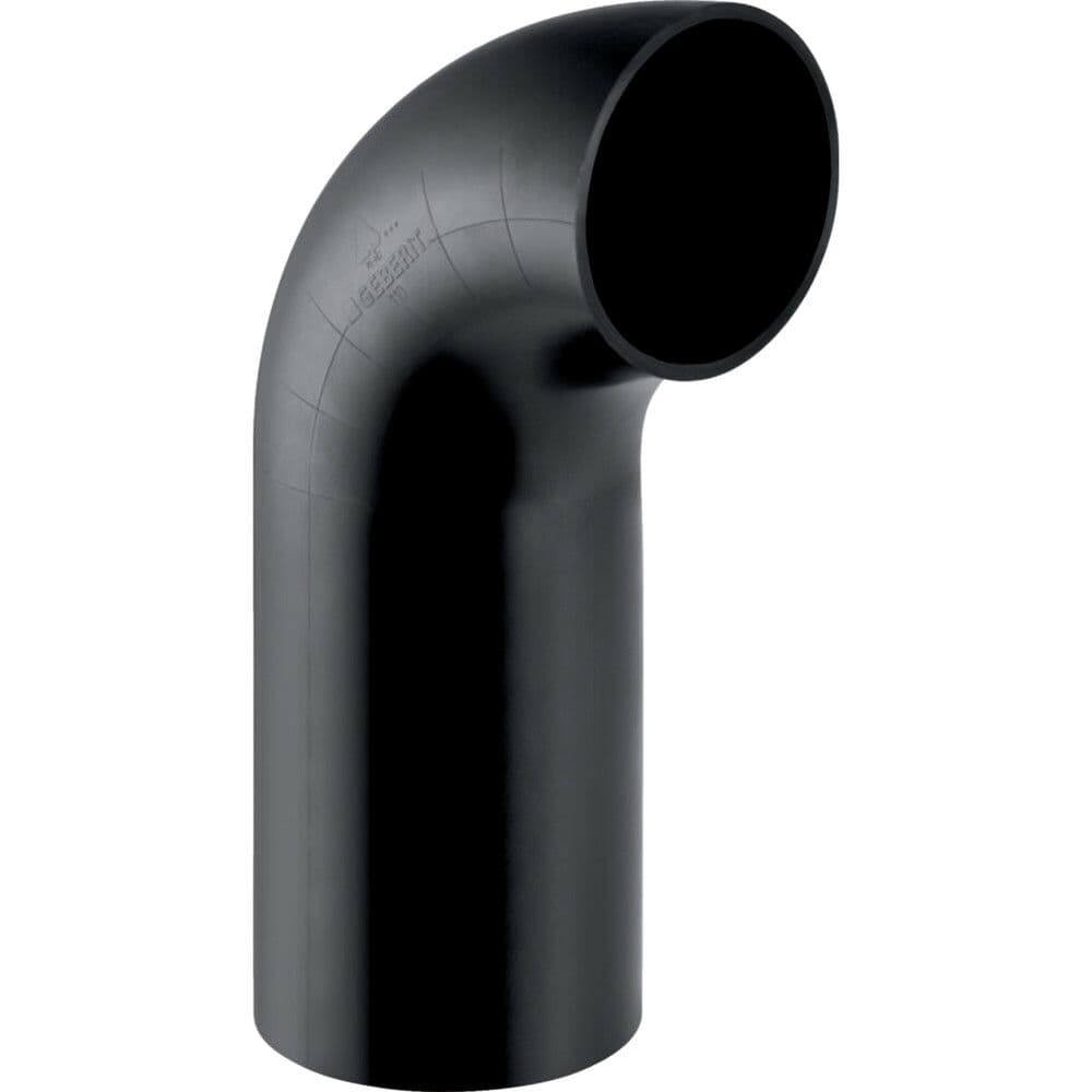 Geberit décharge en PE coude 90° grand rayon 75 vue 1