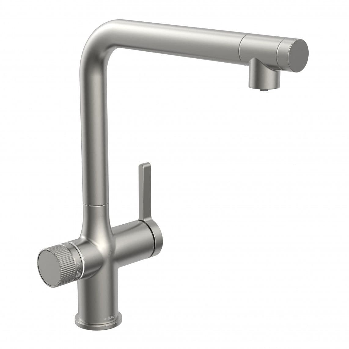 99905 AQUASTAR PREMIUM robinet d'évier à eau gazeuse plus système de refroidissement et de filtration, apparence inox vue 1