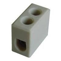Raccord lustre porcelaine 1 pôle 4mm² En60998 - 1 / 60998 - 2 - 1 18 x 12 x 16mm vue 1