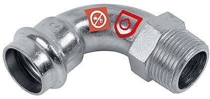COURBE M 35MM-5/4" ACIER CARBONE FRABO vue 1