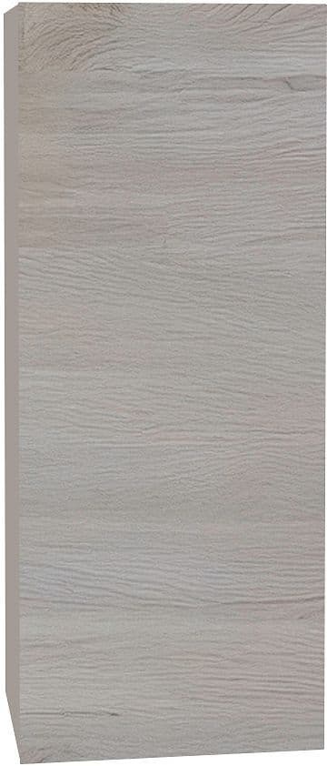 DEMI COLONNE COFFEE 1 PORTE DROITE 40 CHENE DECOR ARGENT vue 1