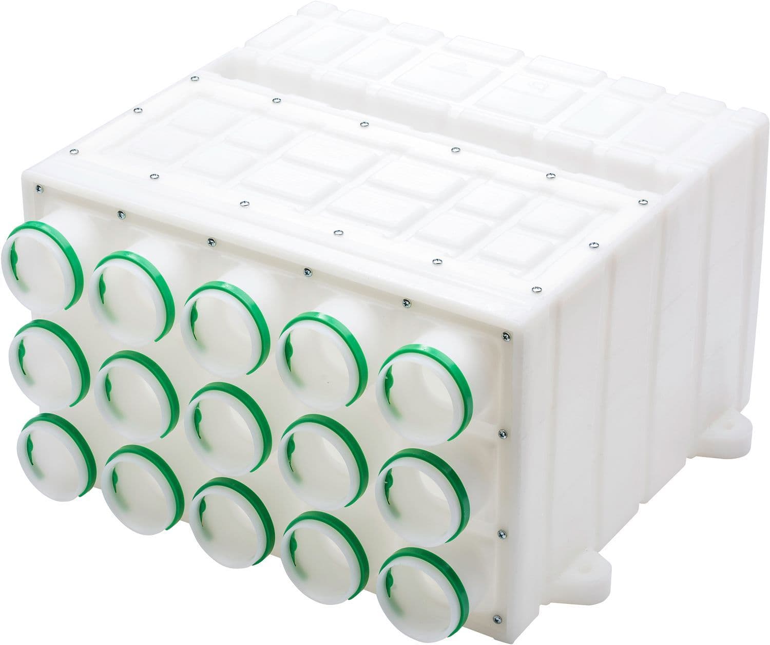 CAISSON COLLECTEUR POUR GAINES D'AIR POUR BETON VASCO 15X75MM vue 1