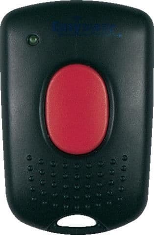 Mini - émetteur portable RF à 1 canal et 1 touche de commande vue 1