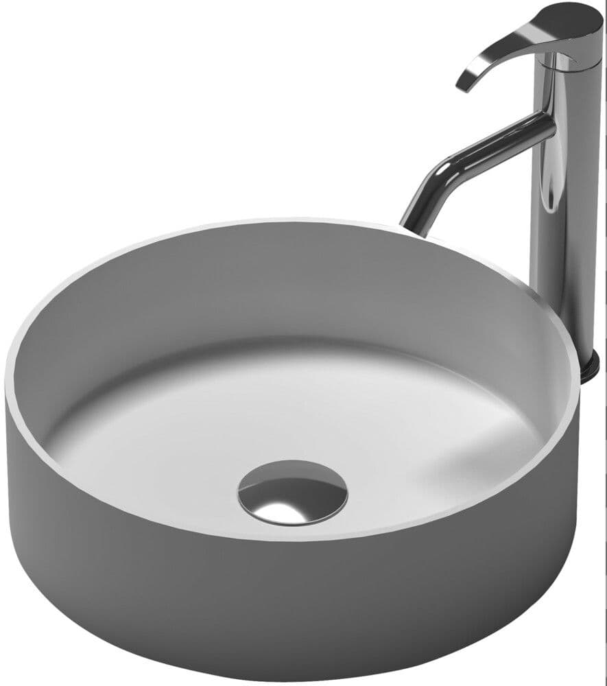 Van Marcke Collection Java Style lavabo à poser rond vue 1