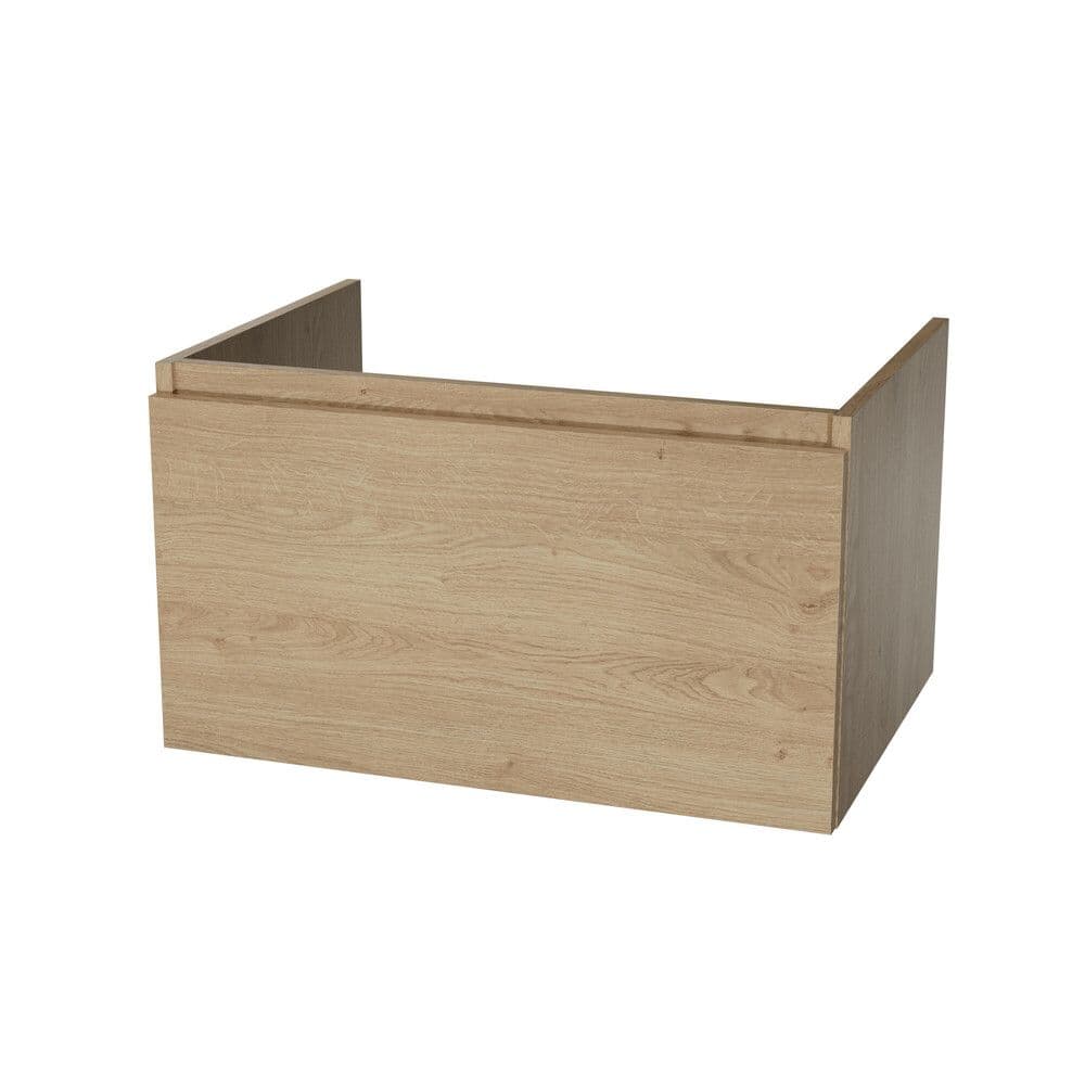 Van Marcke Ventus Uno sous-meuble B700xH400xD495mm 1tiroir Oak Hell vue 1