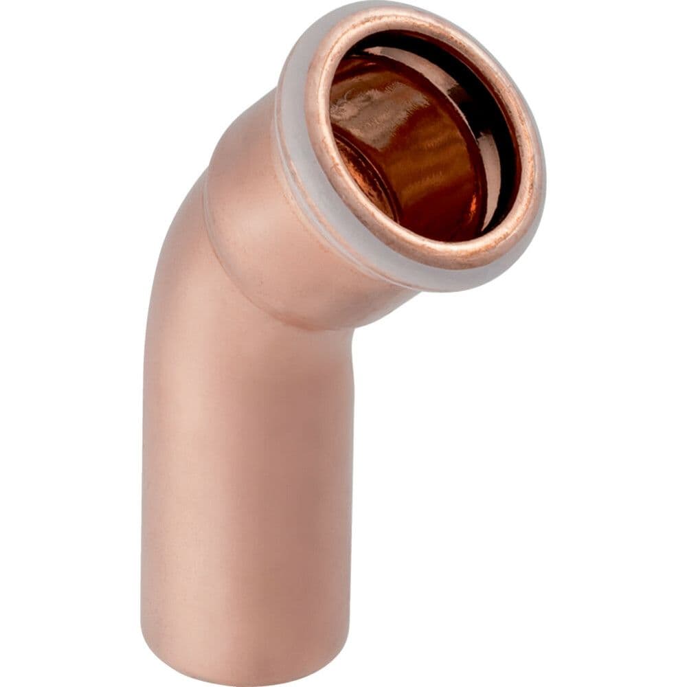 Geberit Mapress cuivre-eau coude 45° MF 22 vue 1