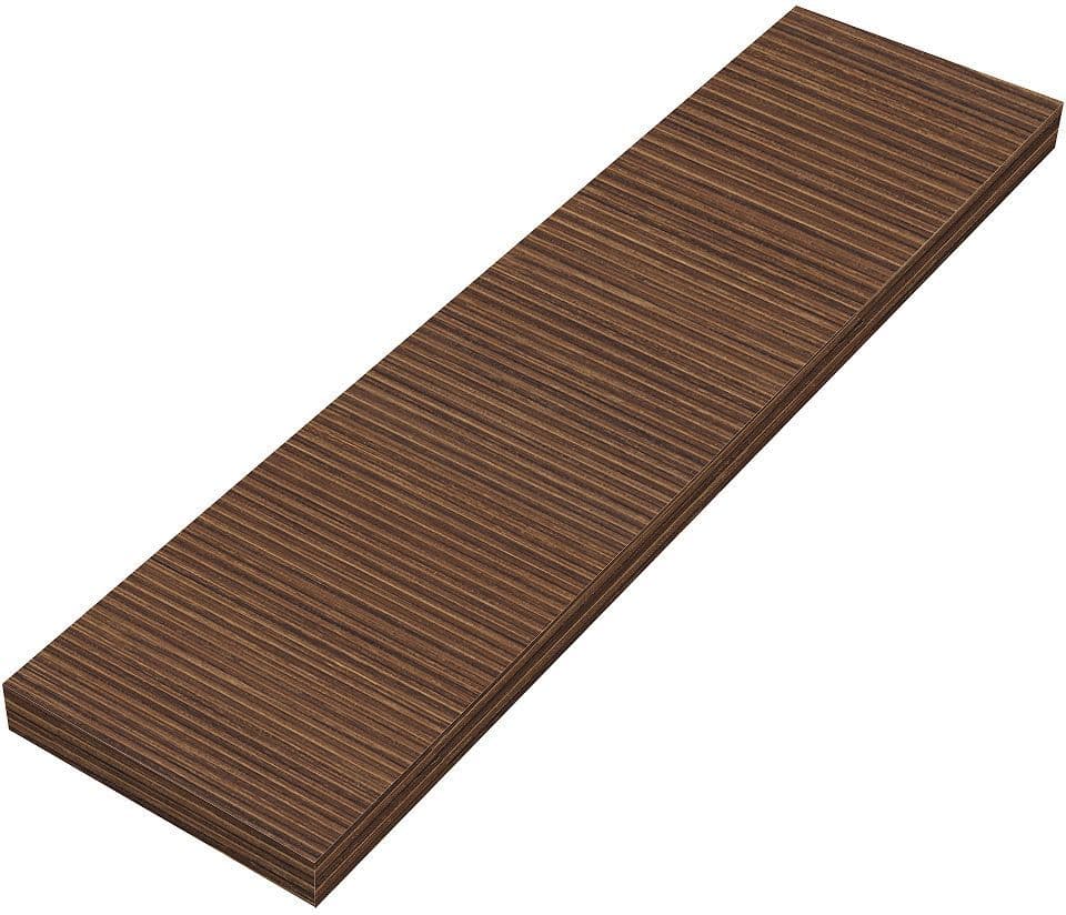 TABLETTE MURALE COFFEE 150X600X19MM JUSQU'A NOYER SMARTLINE vue 1