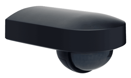 Détecteur de mouvement, Niko Home Control, 13 m, 180°, IP54, avec lentille orientable, pour montage en saillie, couleur anthracite vue 1