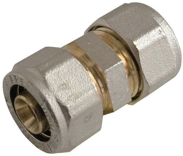 RACCORD DROIT A SERRER ALUPEX 16-16MM vue 1